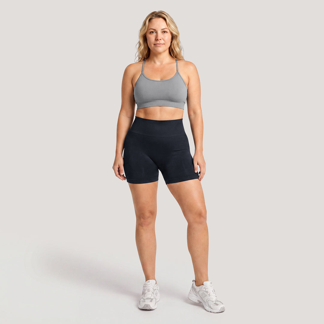 3D CelluSmooth Alta Cintura Compresión Shorts | Silix