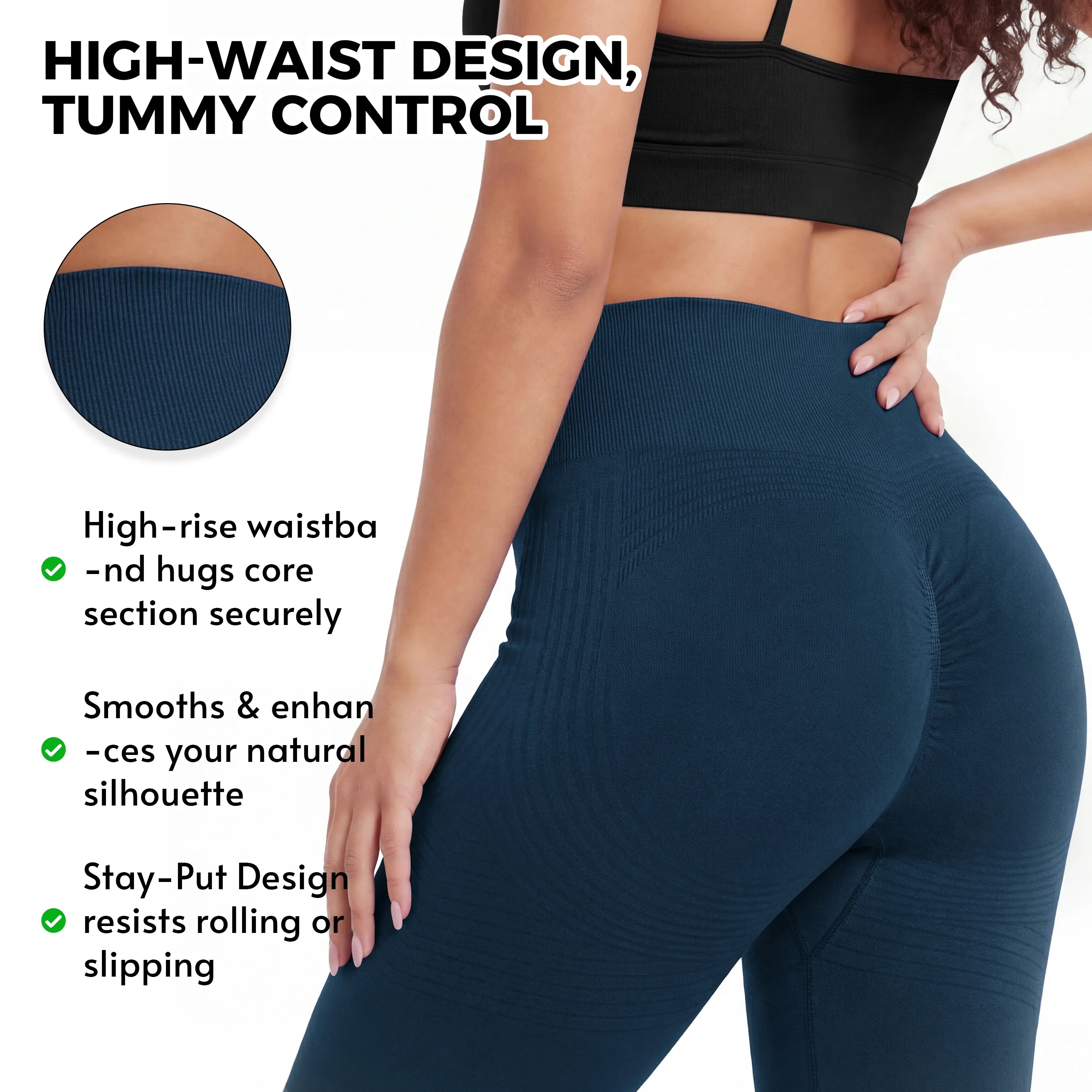 3D Anticellulite Short Leggings