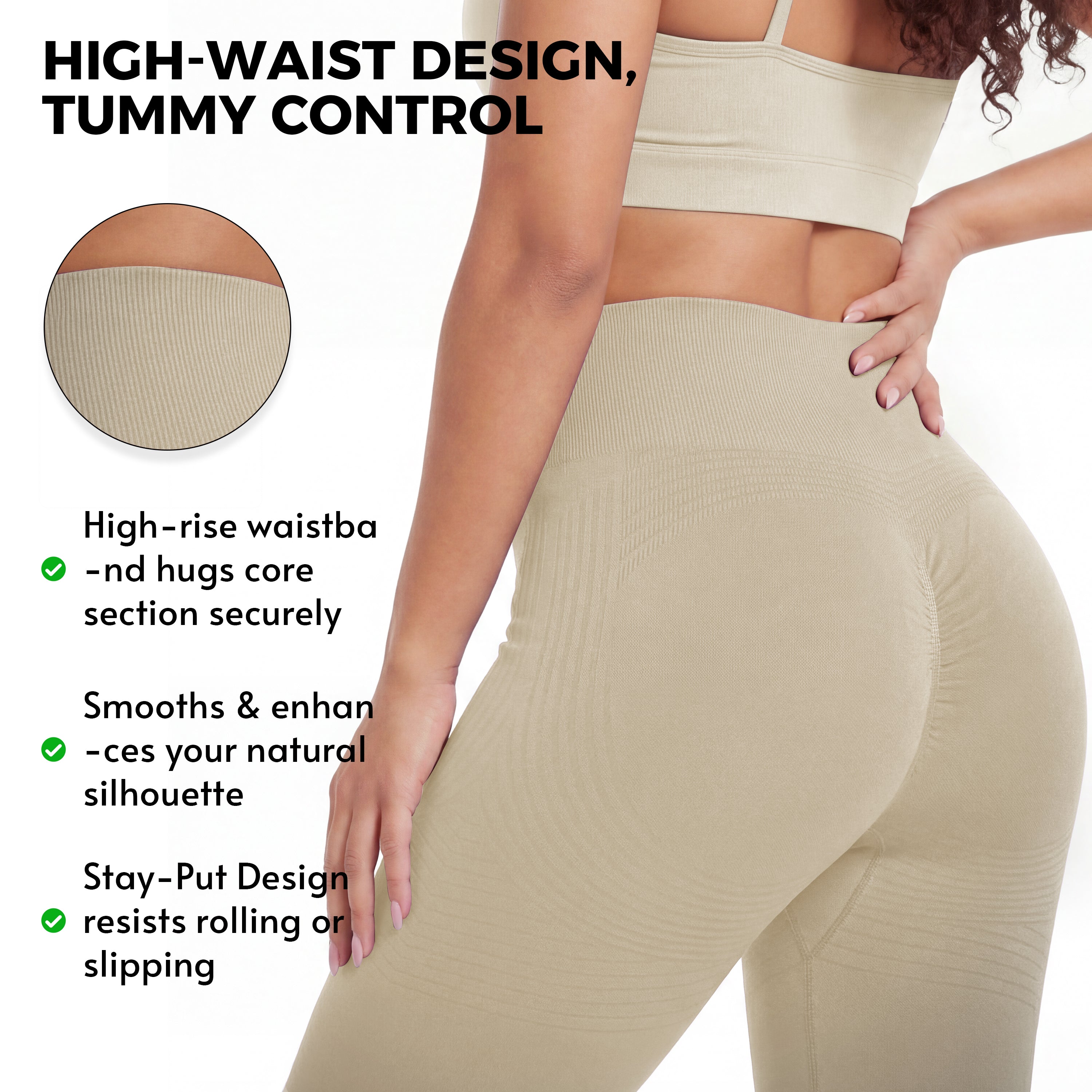 3D Anticellulite Short Leggings