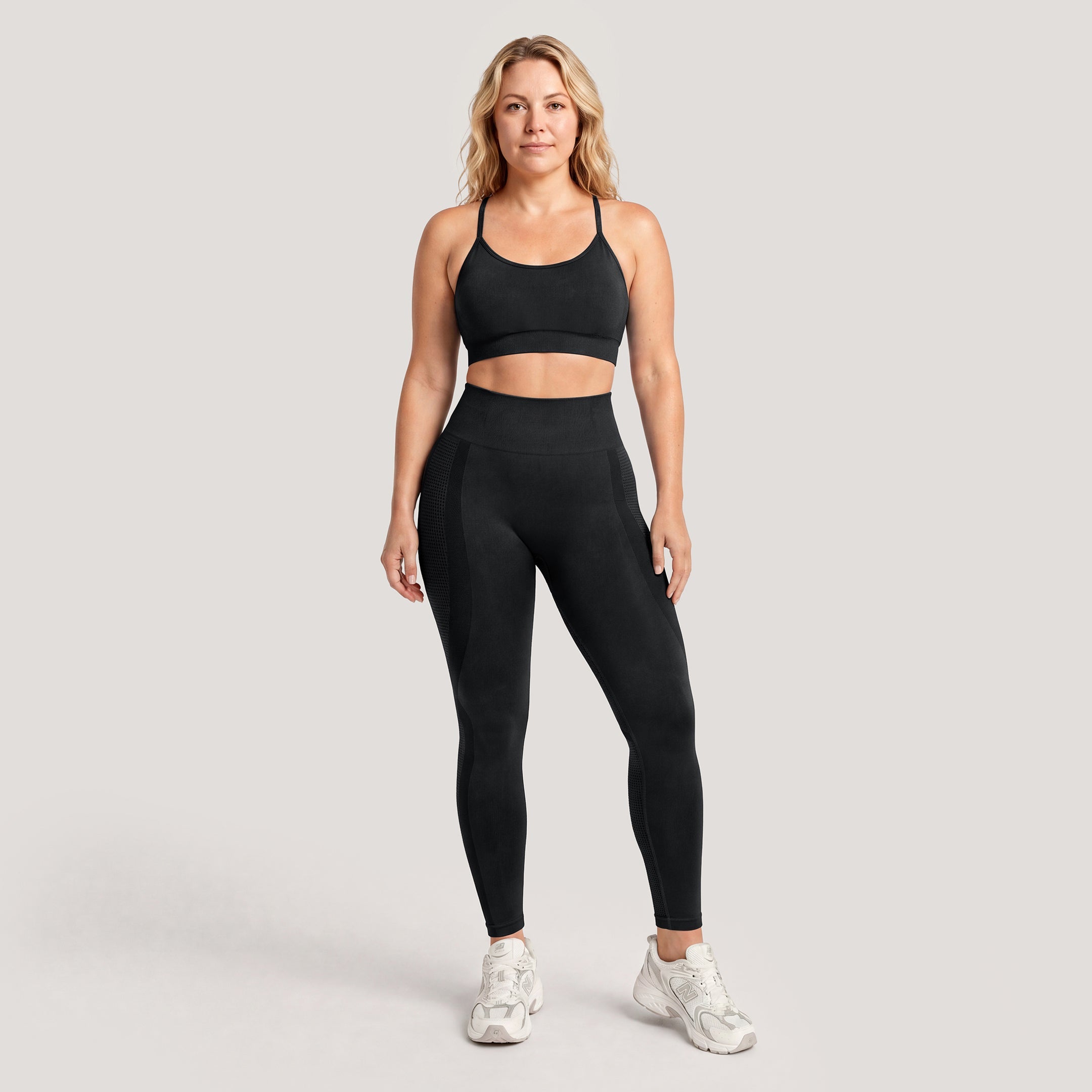 Leggings Sin Costuras de Cintura Alta 3D CelluSmooth | Silix - Elevadores de Cuerpo