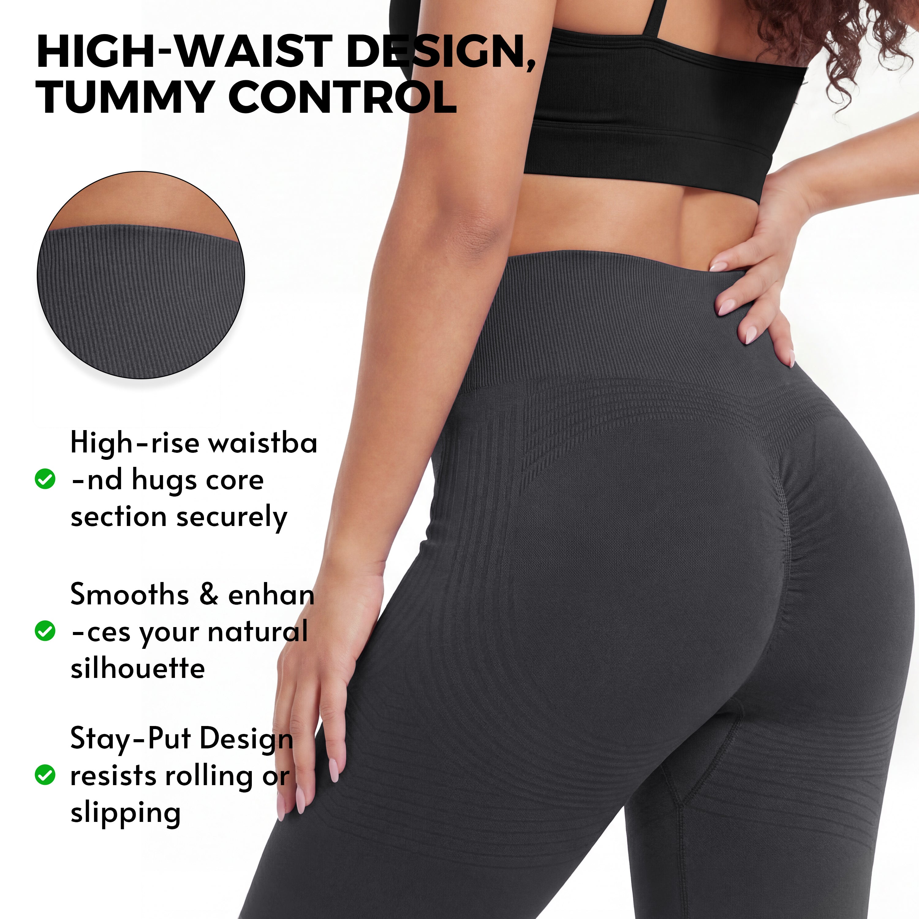 3D Anticellulite Short Leggings