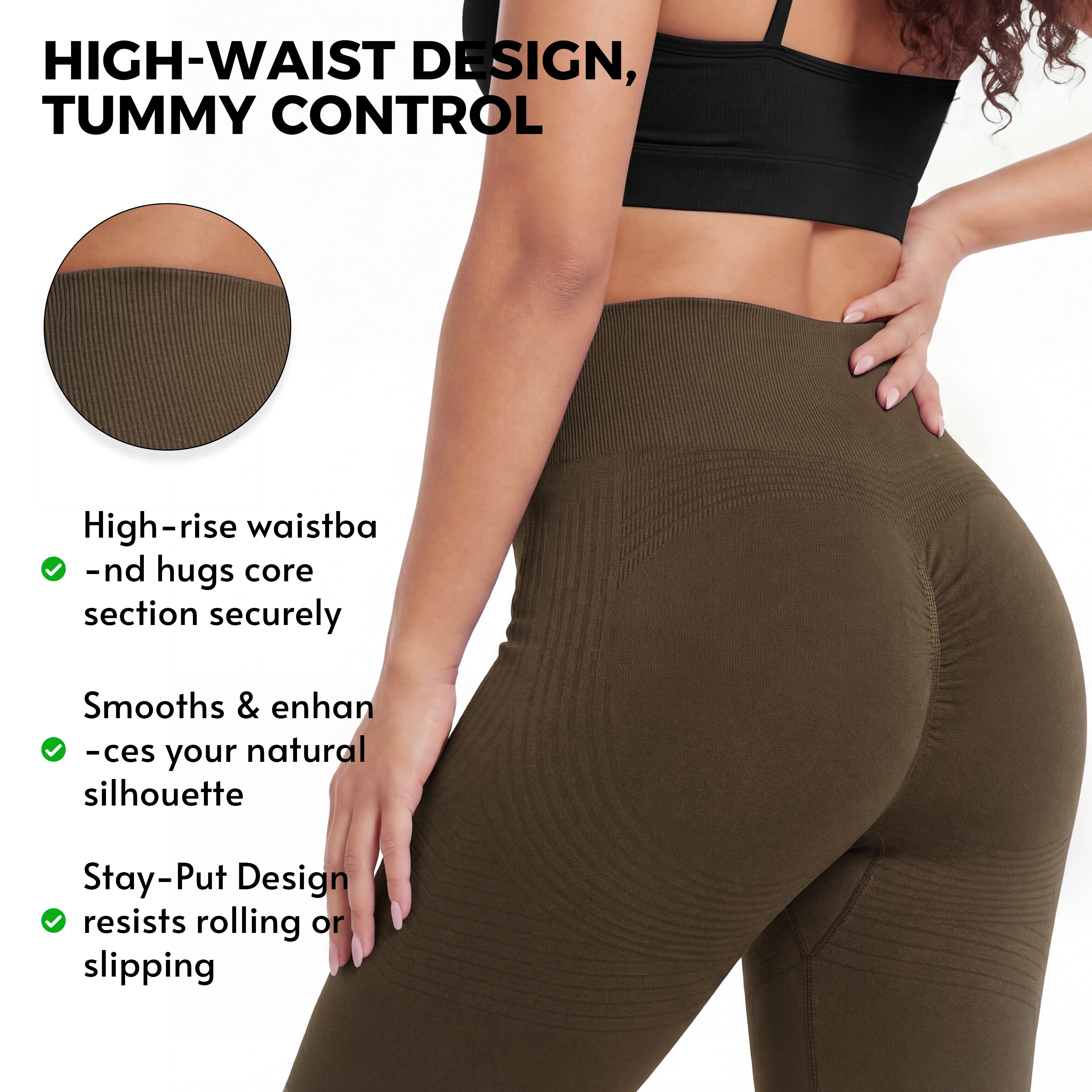 3D Anticellulite Short Leggings