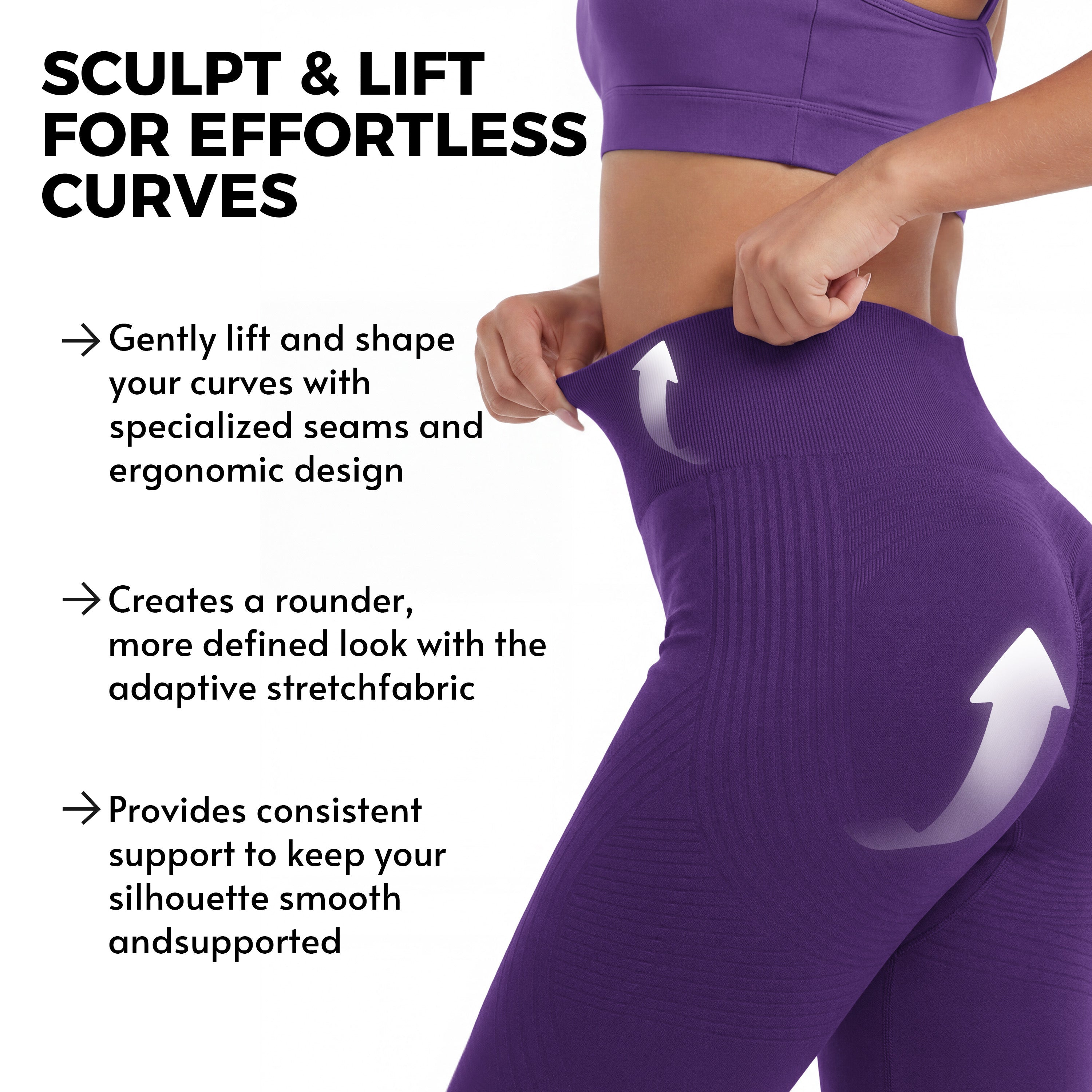 3D Anticellulite Short Leggings