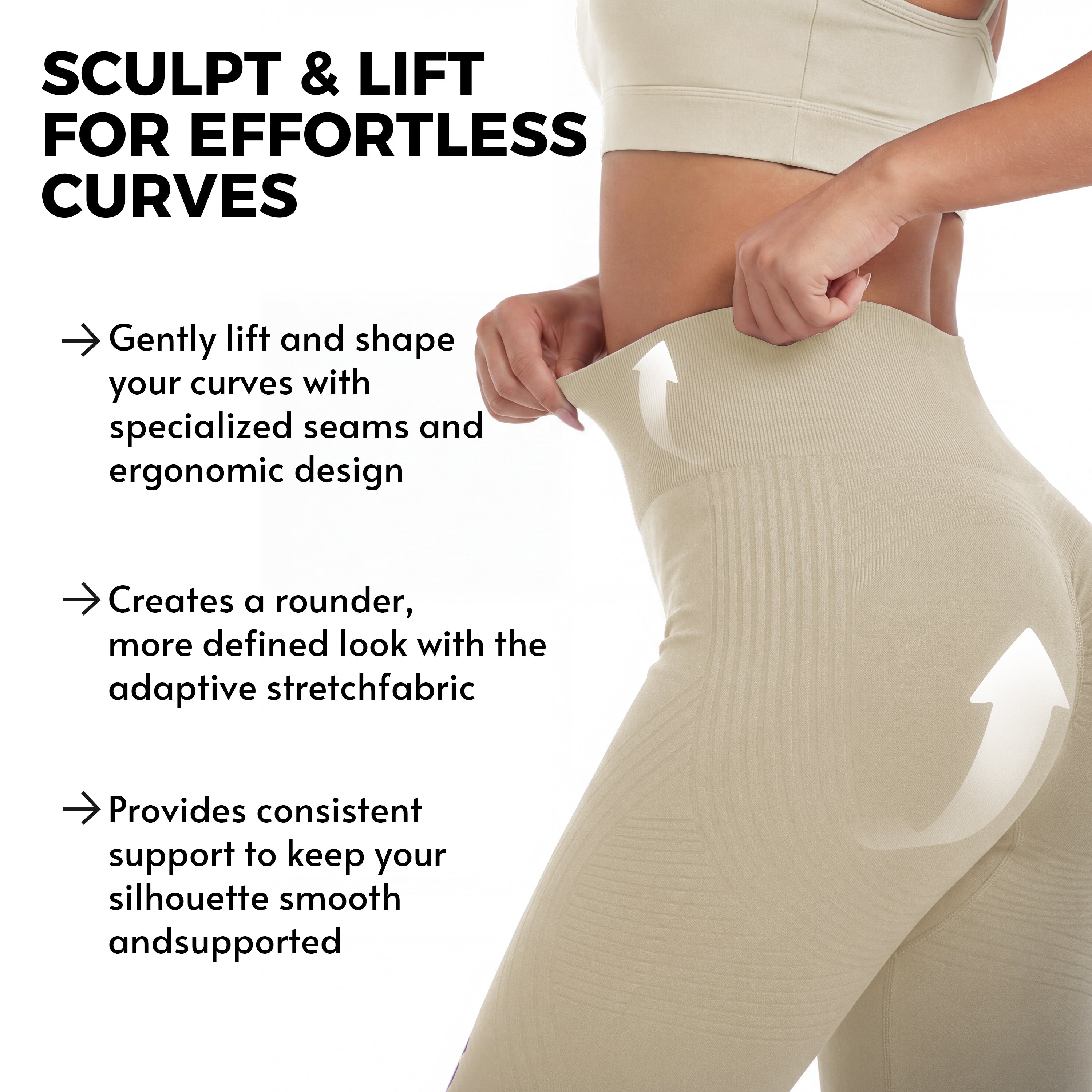 3D Anticellulite Short Leggings