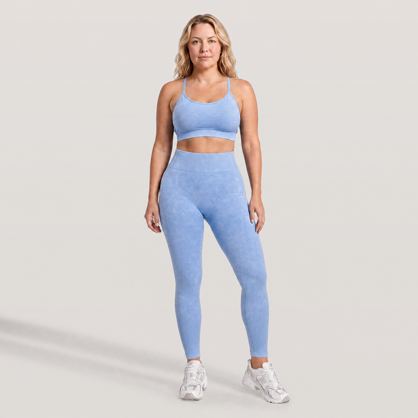 Leggings de Cintura Alta con Control Abdomen 3D CelluSmooth | Silix