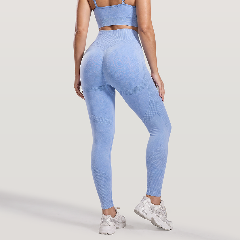 Leggings de Cintura Alta con Control Abdomen 3D CelluSmooth | Silix