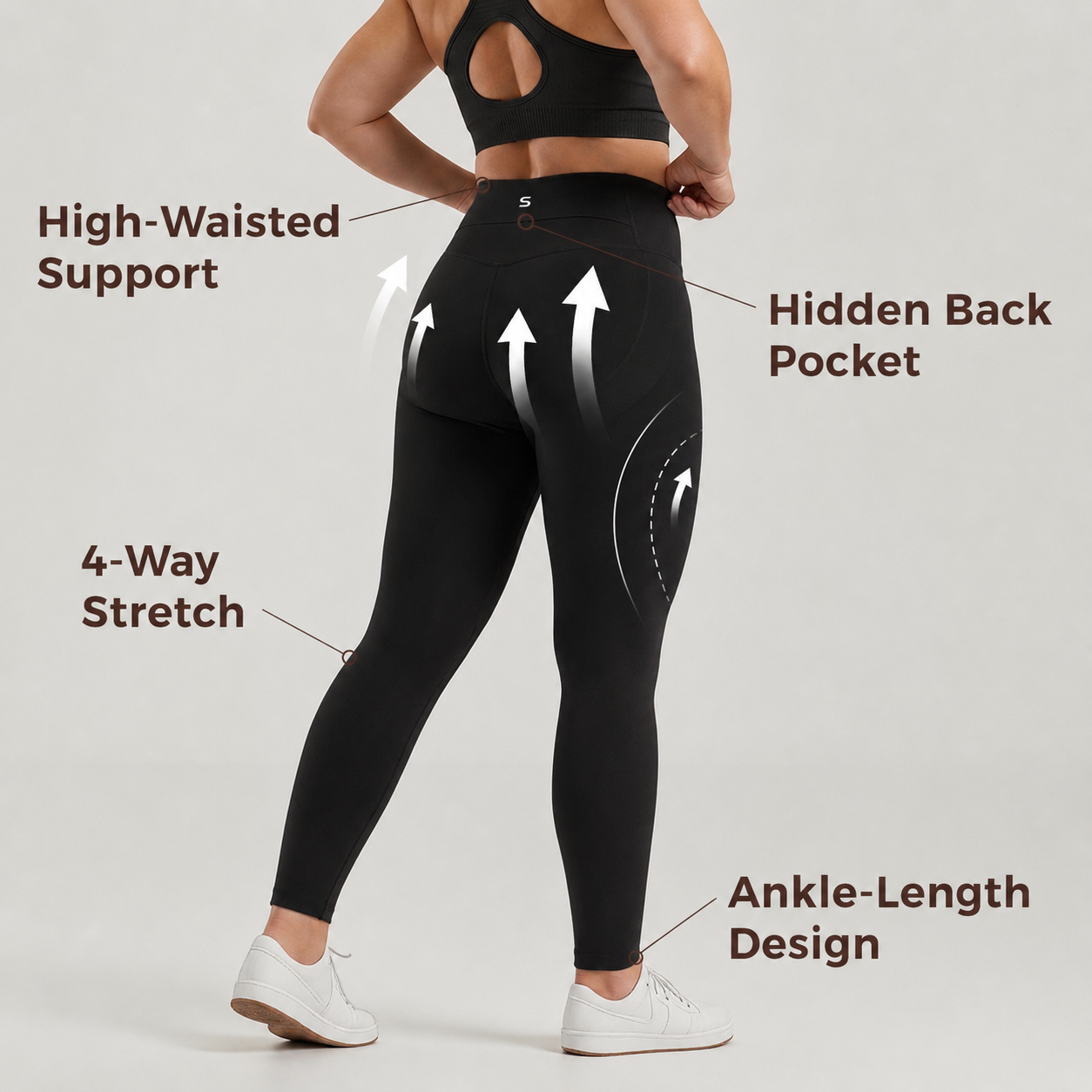 Leggings Silix con Bolsillo Oculto - Libertad de Movimiento y Comodidad Sin Compromisos.
