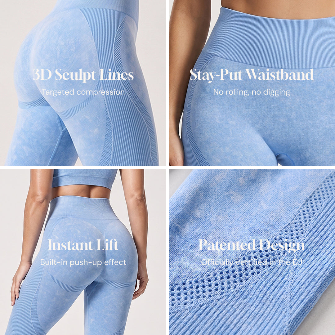 Silix 3D Cellusmooth High-Waisted Seamless Leggings