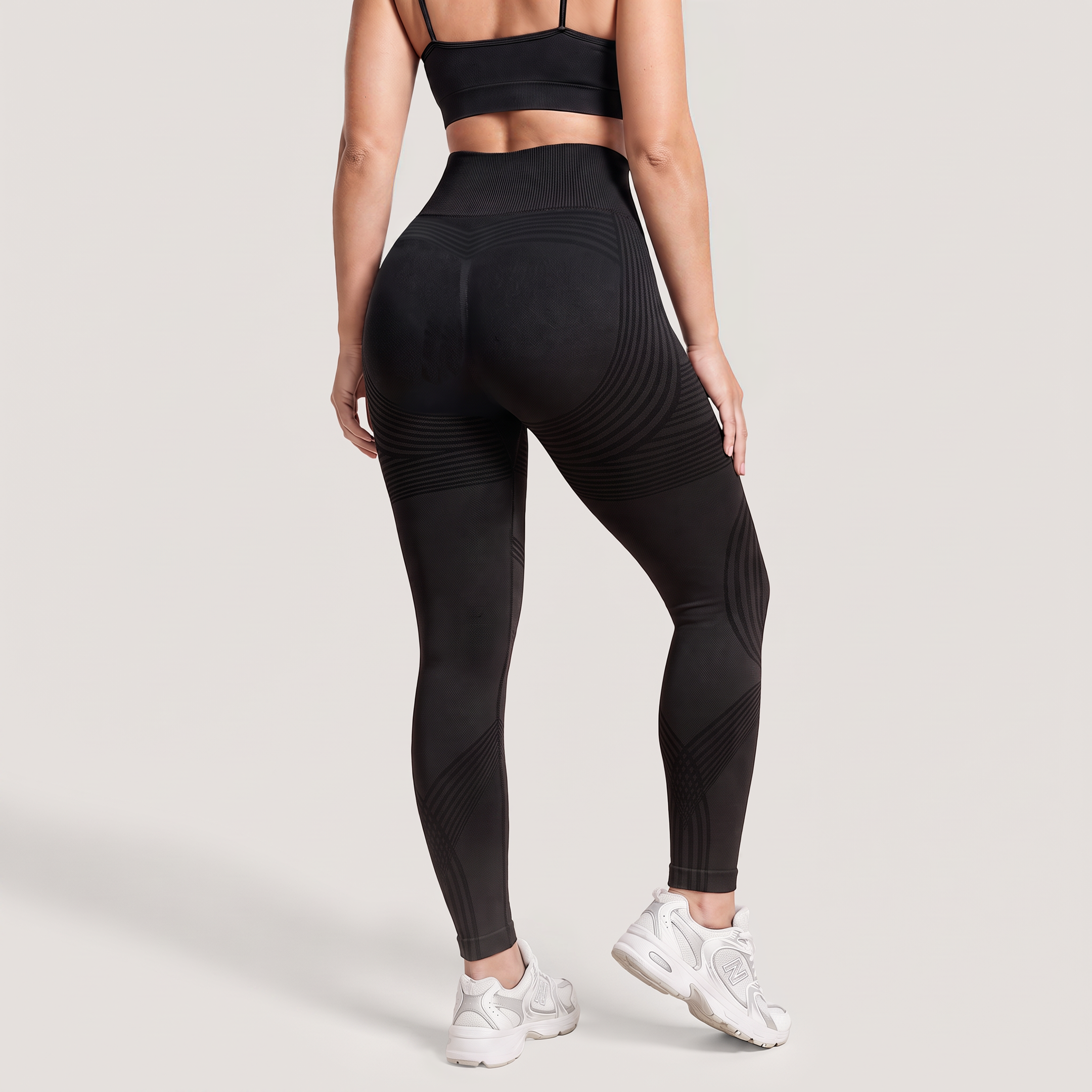 3D CelluSmooth High-Waisted Anti-Cellulite Wide Leggings | Silix