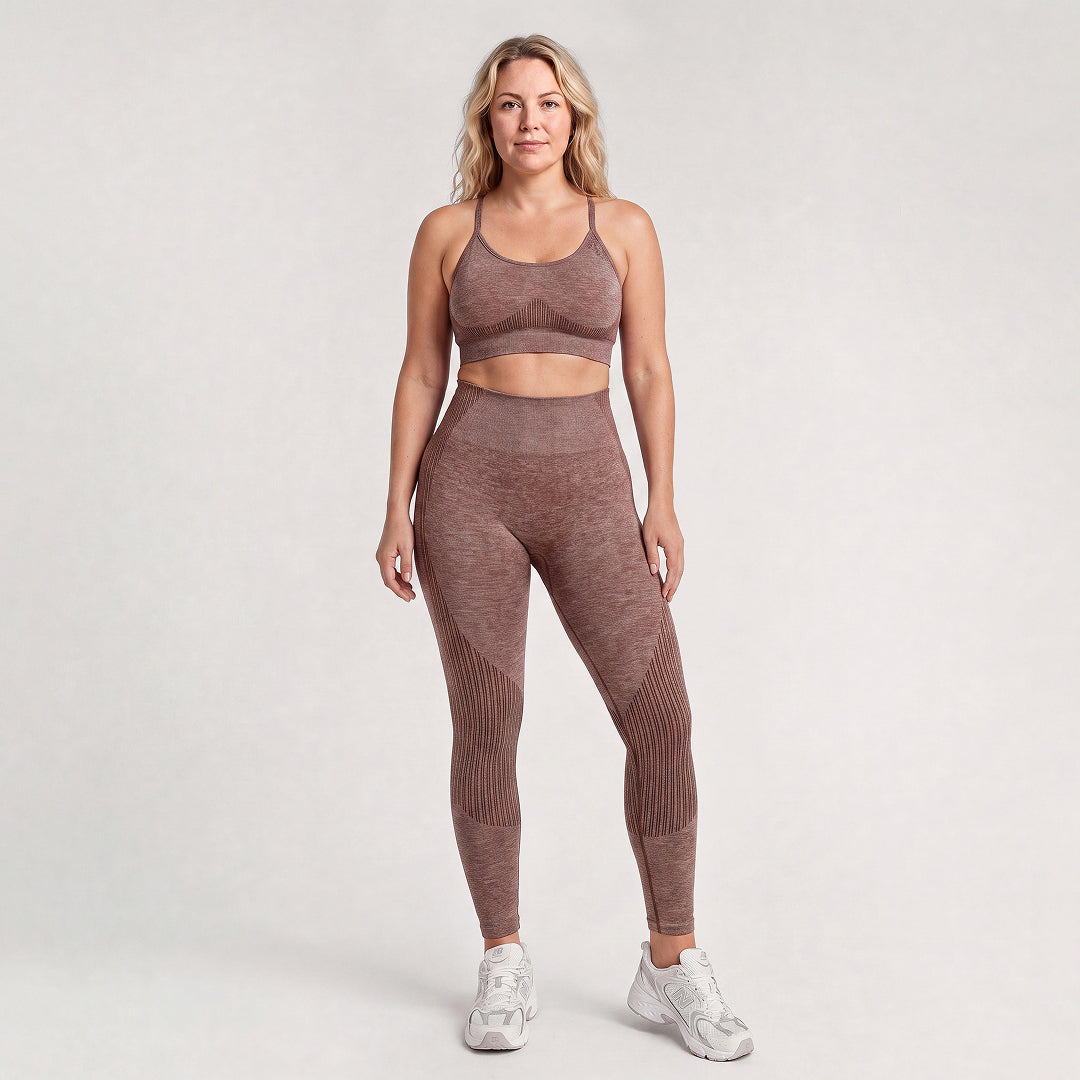 Leggings Sculpting 3D CelluSmooth Sin Costuras de Longitud Tobillo | Silix