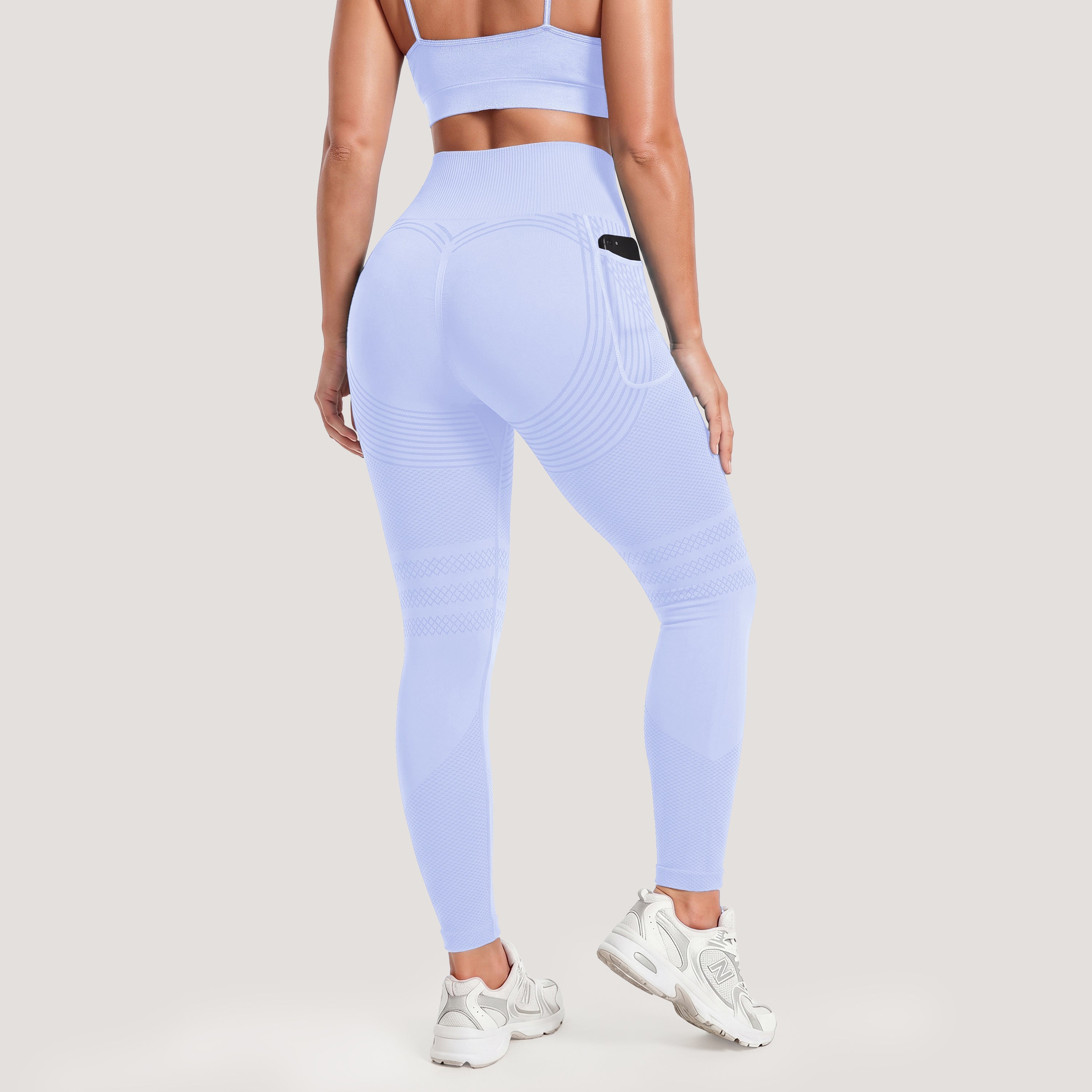 Sculpting Anti-Cellulite Leggings with Right Side Pocket by Silix