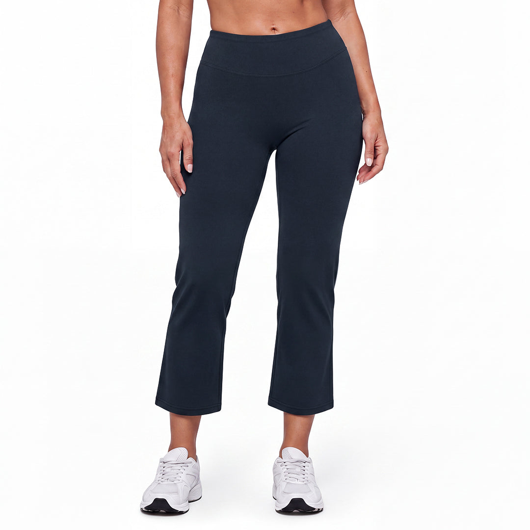 High-Waisted SculptFlare 3D Capri Leggings