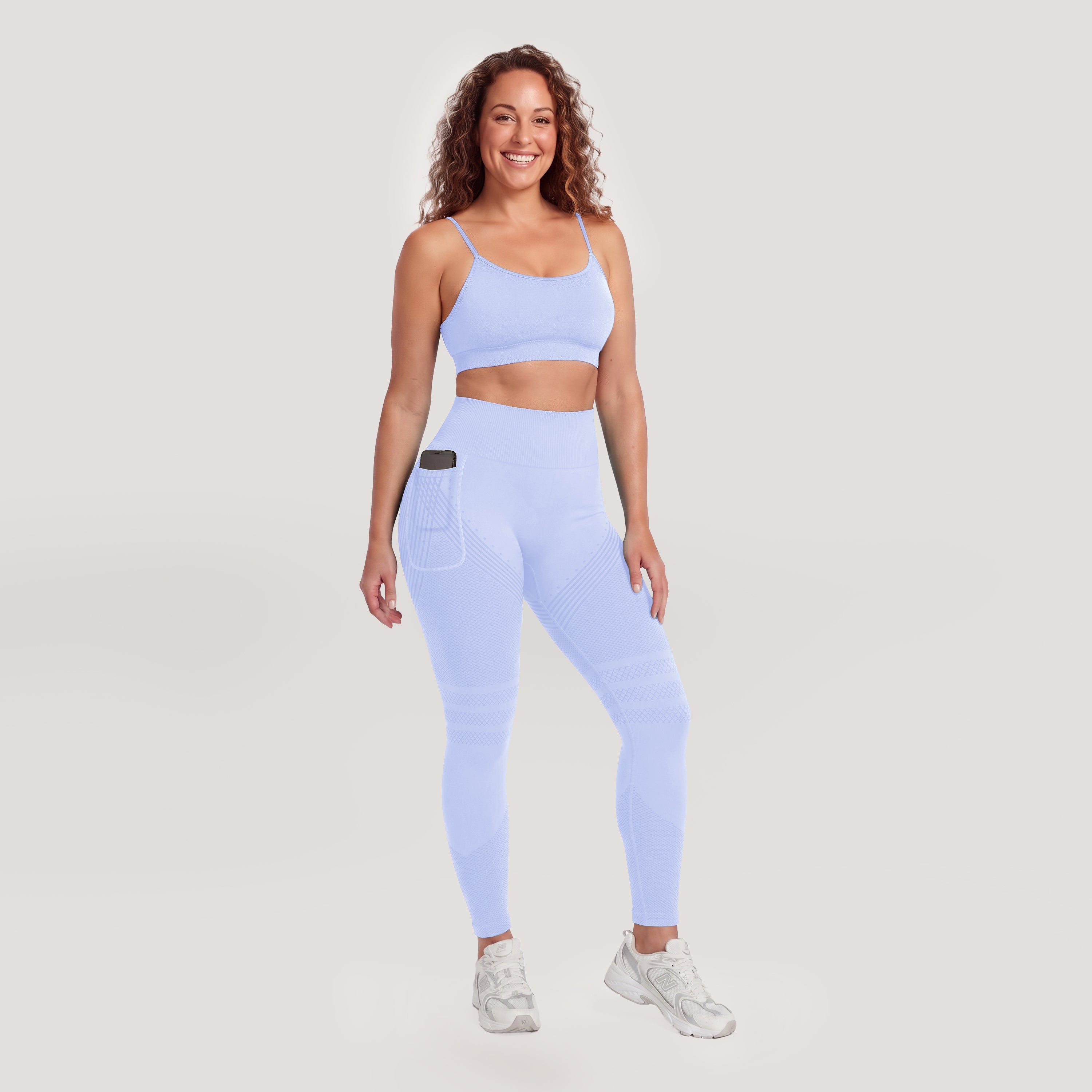 Sculpting Anti-Cellulite Leggings with Right Side Pocket by Silix