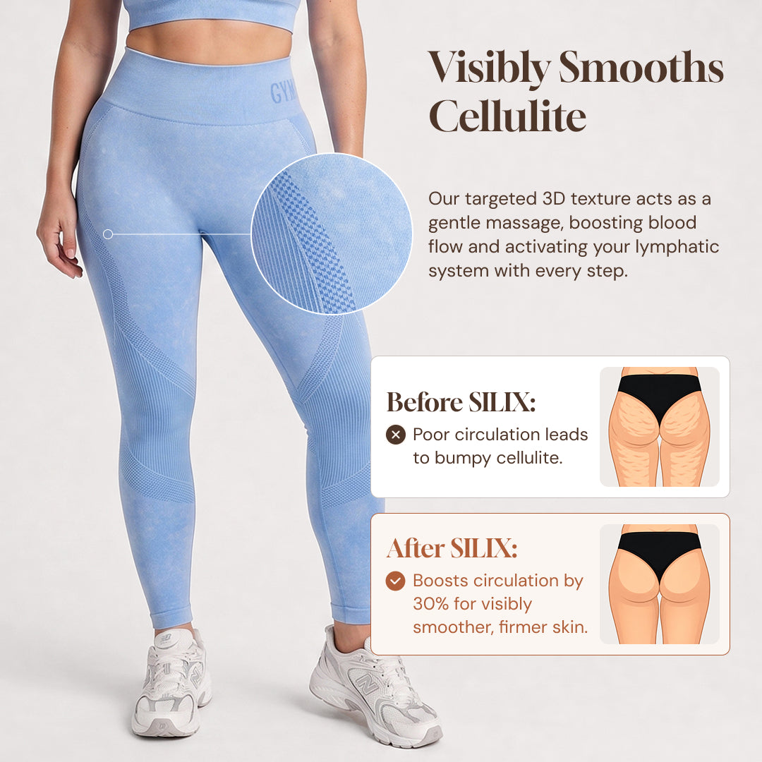 Silix 3D Cellusmooth High-Waisted Seamless Leggings