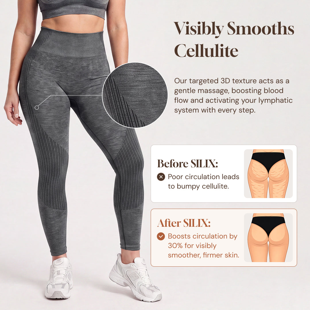 Leggings Sculpting 3D CelluSmooth Sin Costuras de Longitud Tobillo | Silix