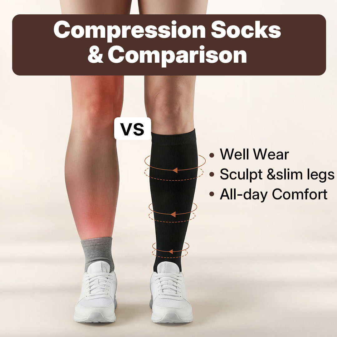 Silix™ Calcetines de Compresión 3D - Soporte Ideal para Todos los Estilos de Vida