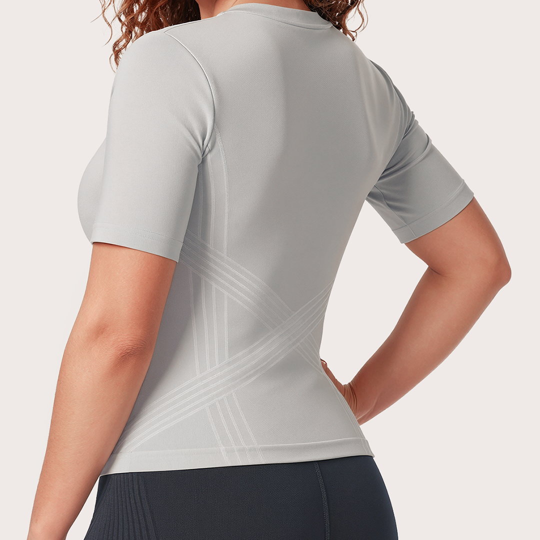 Camiseta de Entrenamiento Corto Sculpting Contour 3D CelluSmooth | Silix