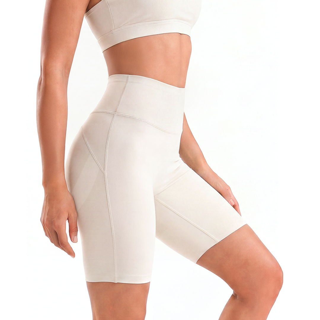 Silix 'No-Squeeze' Jelly-Grip 5" Sculpting Shorts (Abdomen Smoothing & Anti-Chafing)