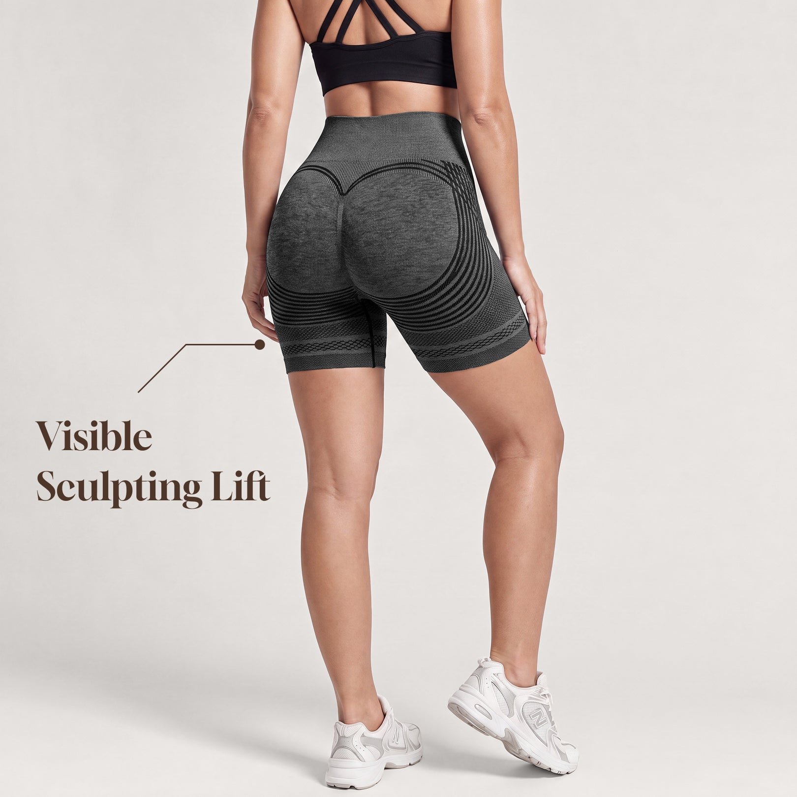 Shorts 3D CelluSmooth para Realzar el Trasero | Silix