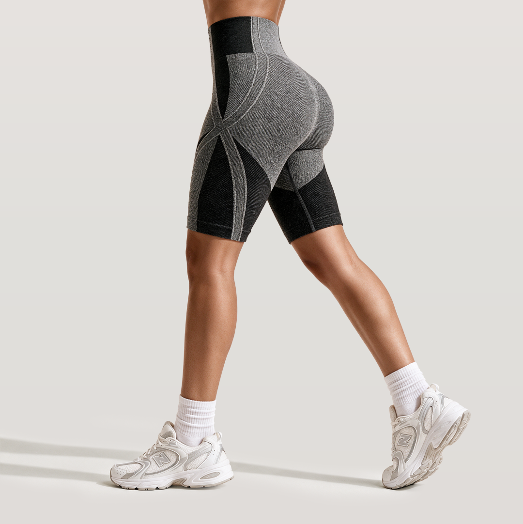 Silix 3D Cellusmooth 8'' Compression and Contouring Shorts