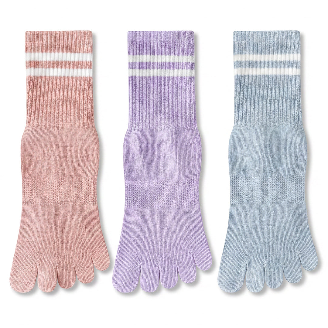 Silix™ Calcetines Antideslizantes Estándar - (Pack de 3) Sujeción Superior, Mayor Elasticidad, Confort y Estabilidad.