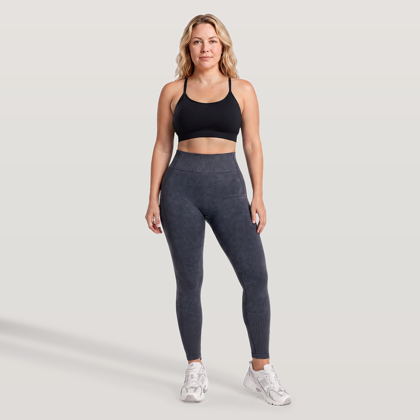 Leggings de Cintura Alta con Control Abdomen 3D CelluSmooth | Silix