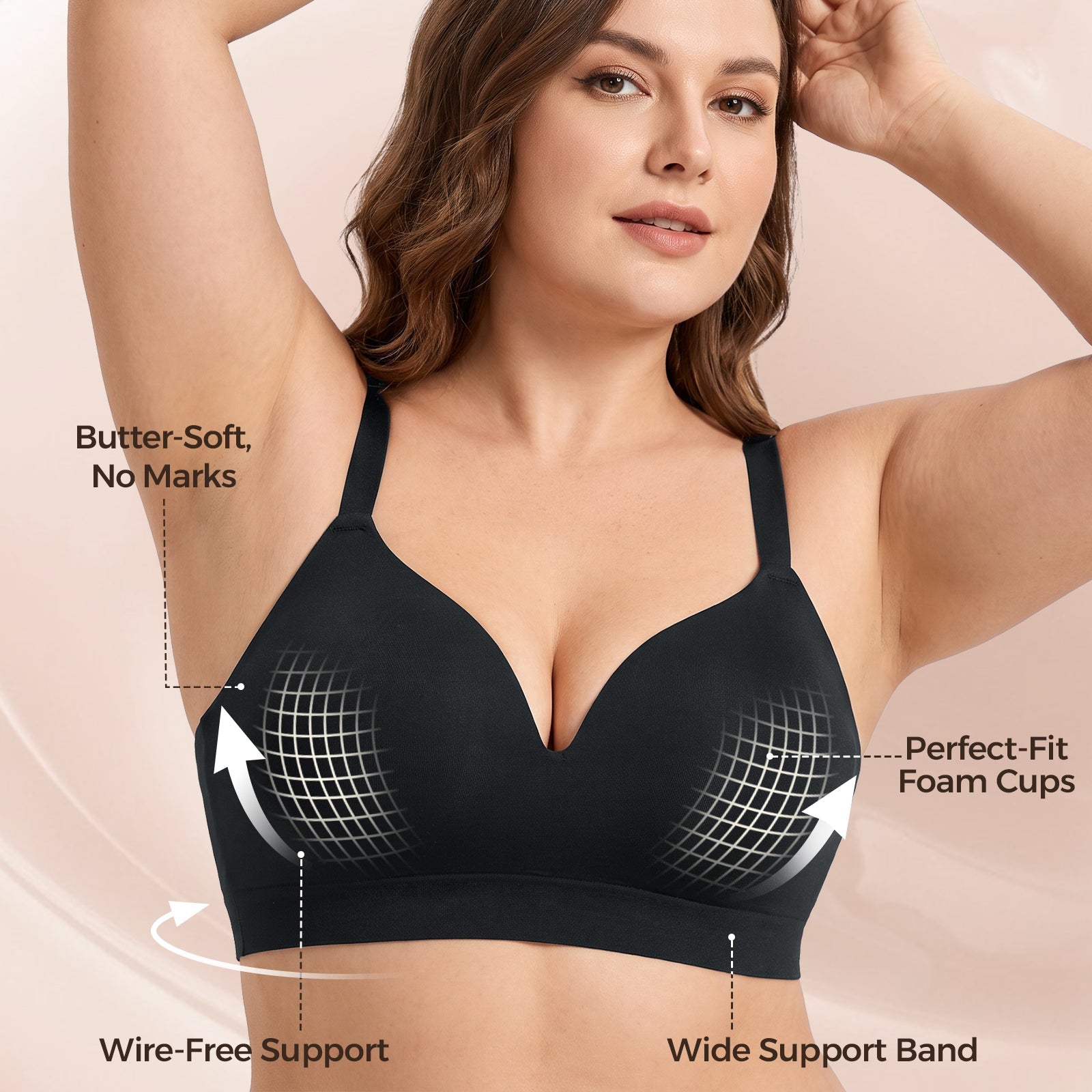 Wireless ButterLift Bra