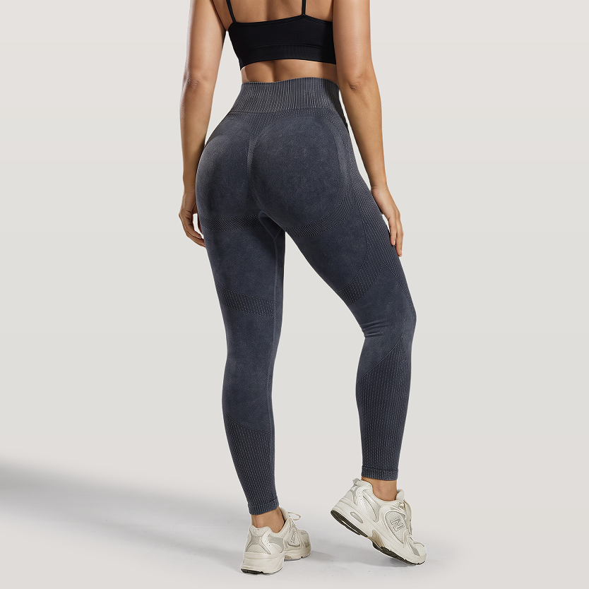 Leggings de Cintura Alta con Control Abdomen 3D CelluSmooth | Silix