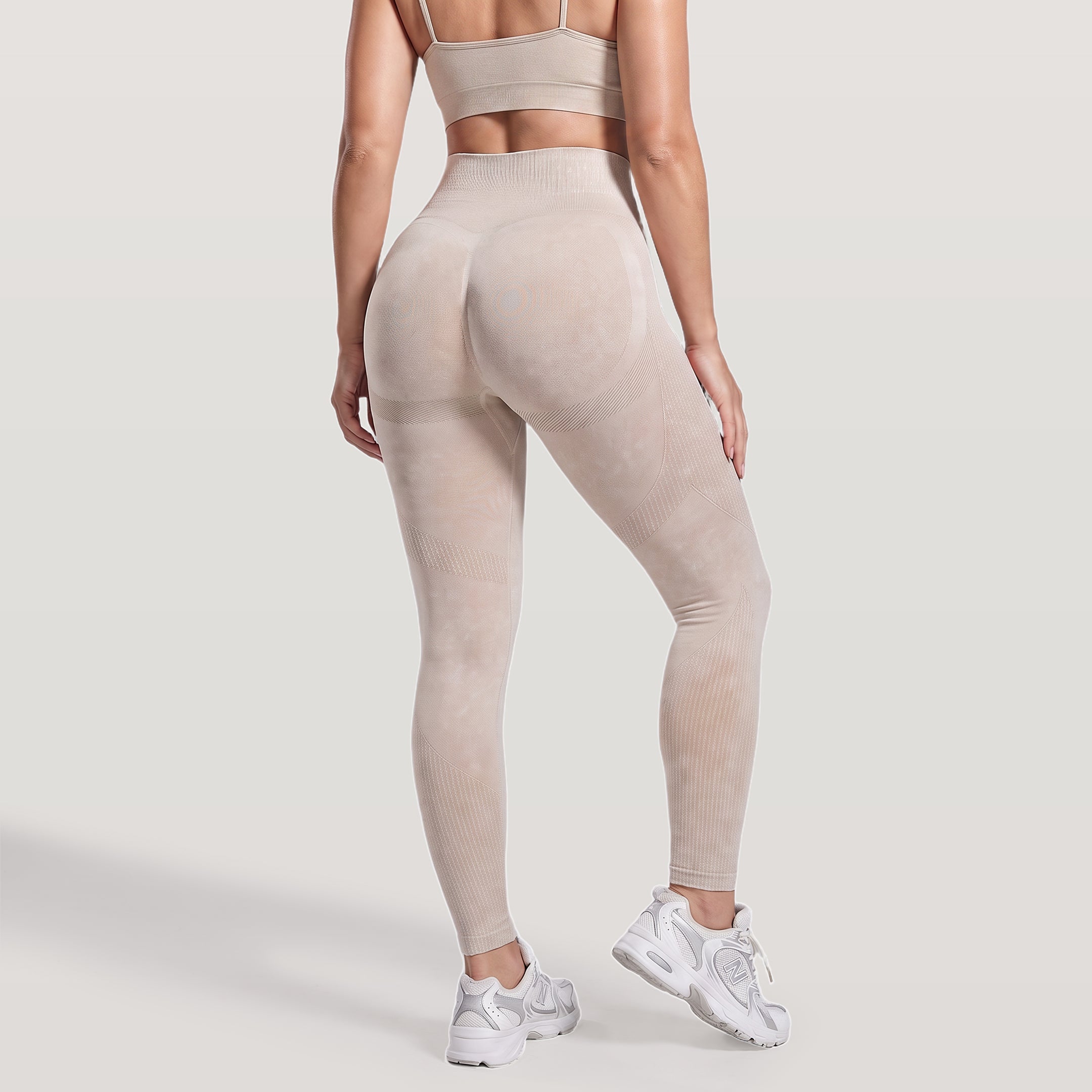 Leggings de Cintura Alta con Control Abdomen 3D CelluSmooth | Silix