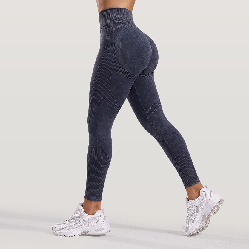 Leggings de Cintura Alta con Control Abdomen 3D CelluSmooth | Silix