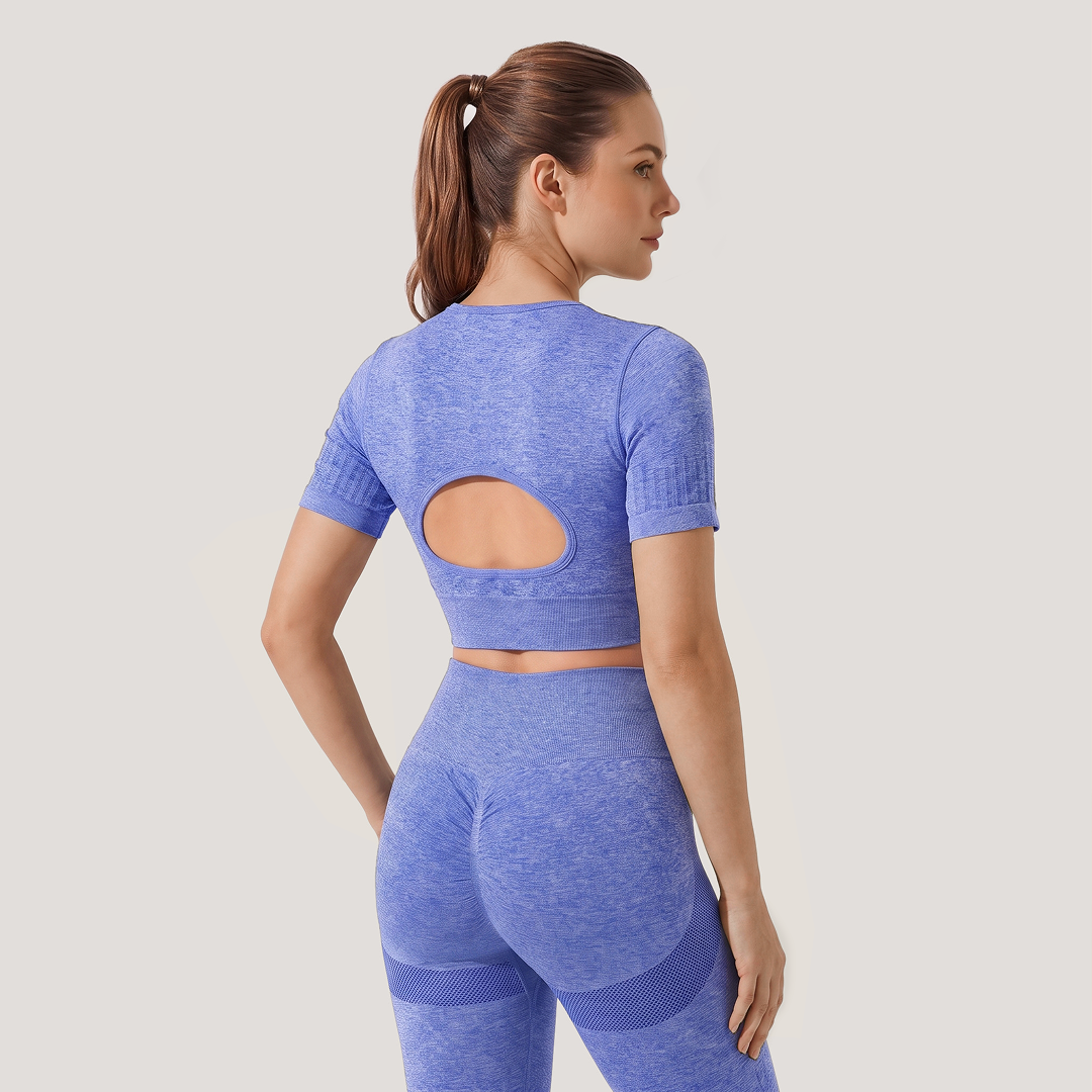 Conjunto Activo Espalda Abierta 3D Cellusmooth Contour Sculpt | Silix