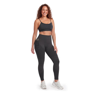 Sculpting Anti-Cellulite Leggings with Right Side Pocket by Silix