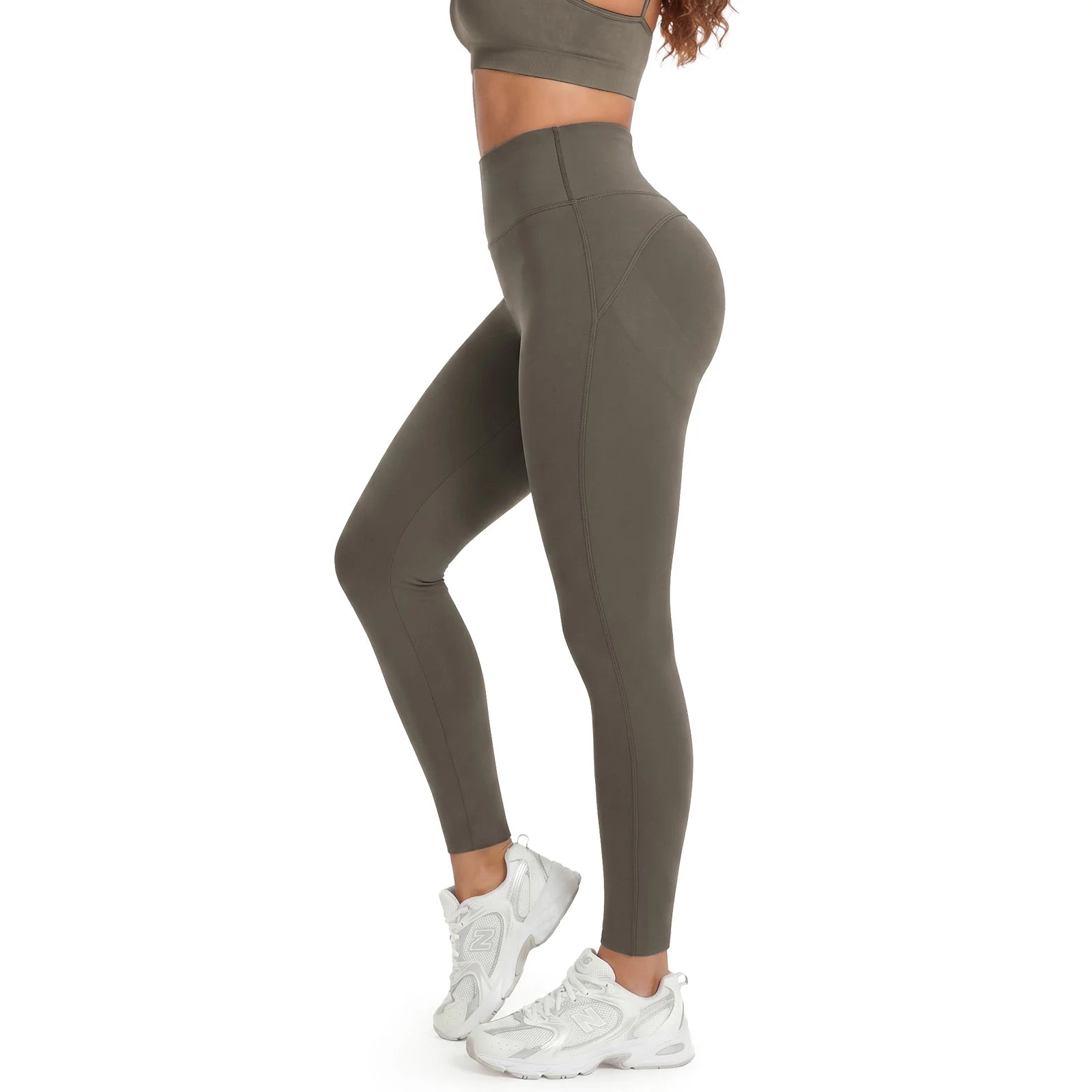 Leggings de Cintura Alta y Largo Tobillo con Efecto Sculptor