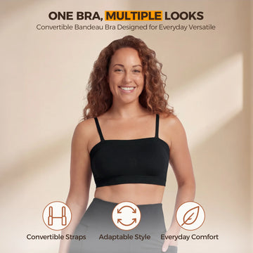 Bandeau Convertible: Sostén Versátil para Uso Diario