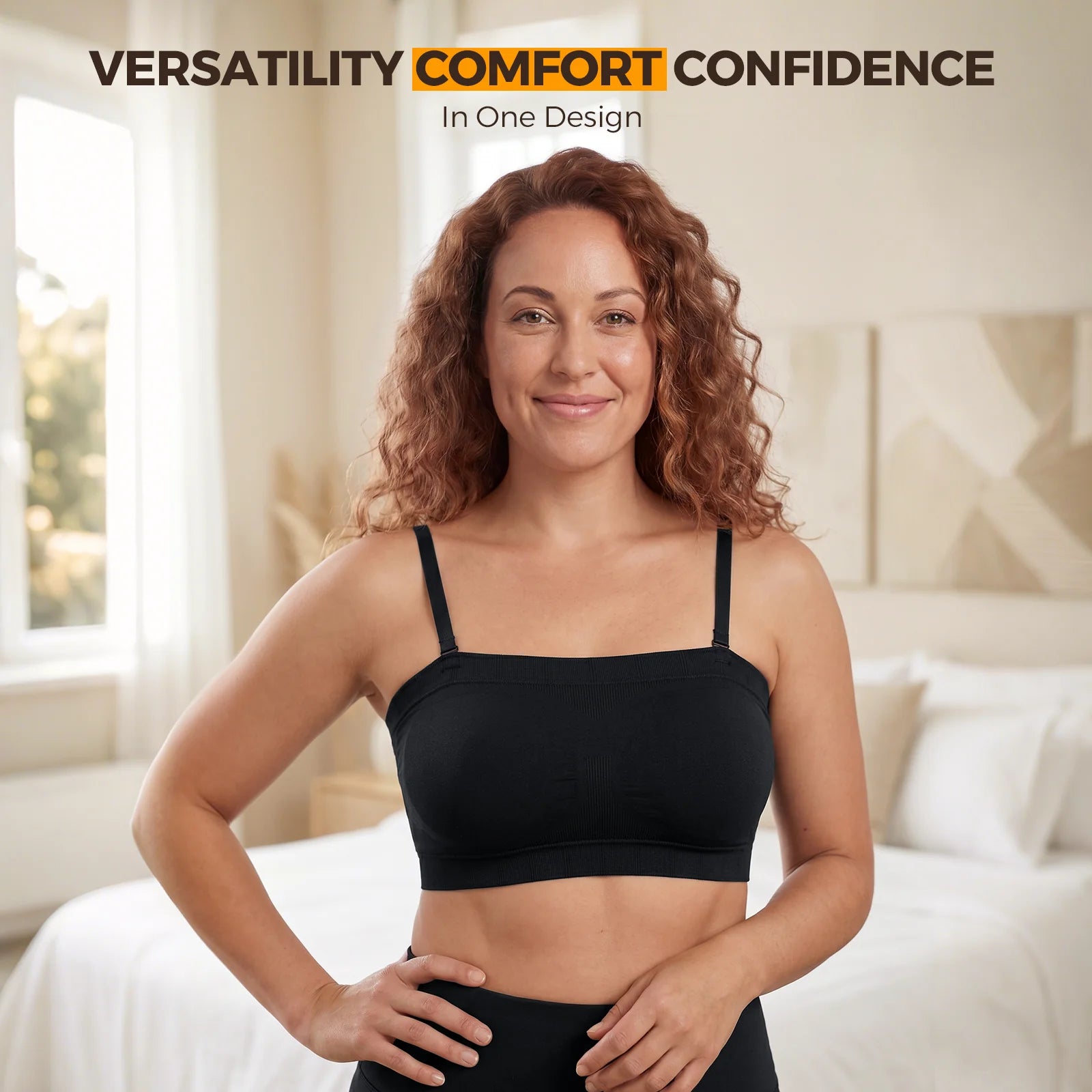 Bandeau Convertible: Sostén Versátil para Uso Diario