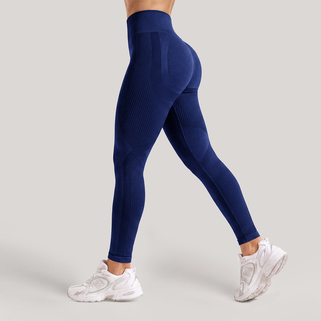 Leggings Sin Costuras de Cintura Alta 3D CelluSmooth | Silix - Elevadores de Cuerpo