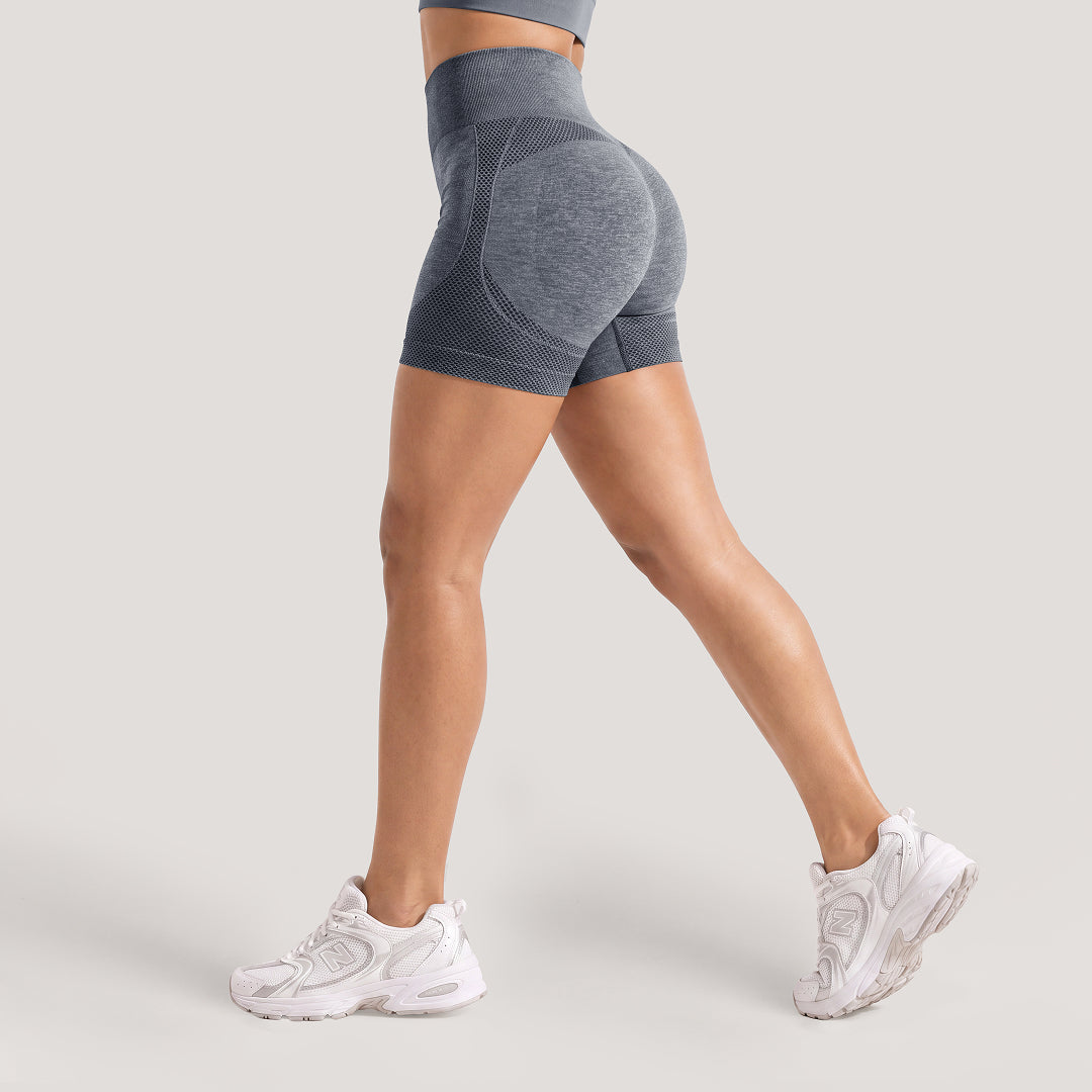 3D CelluSmooth Alta Cintura Compresión Shorts | Silix
